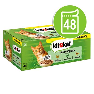 Kitekat w saszetkach, 48 x 85 g