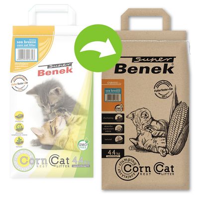 Benek Super CORNCat Morska bryza żwirek dla kota