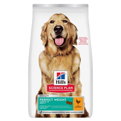Hill's Science Plan Perfect Weight Adult 1+ Large, kurczak