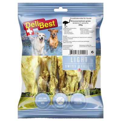 DeliBest Light ścięgna strusia