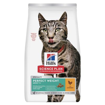 Hill's Science Plan Perfect Weight Adult 1+, kurczak