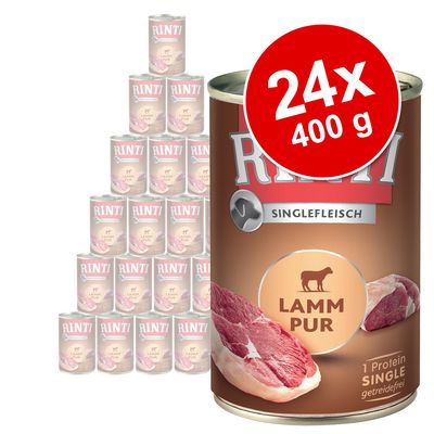 Megapakiet RINTI Singlefleisch, 24 x 400 g