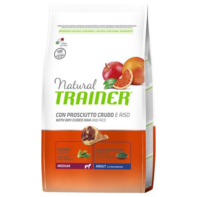 Natural Trainer Adult Medium, Prosciutto Crudo