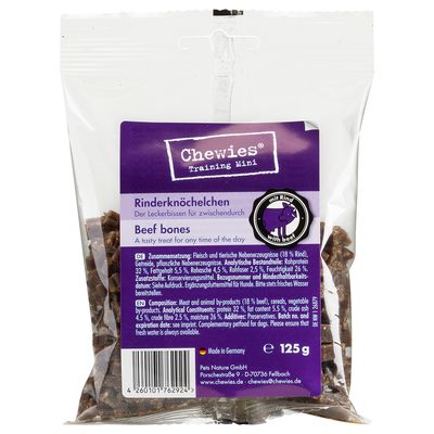 Chewies Mini kosteczki dla psa, 6 x 125 g