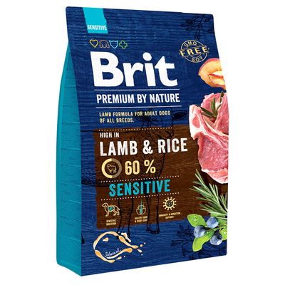 Brit Premium By Nature Sensitive, jagnięcina