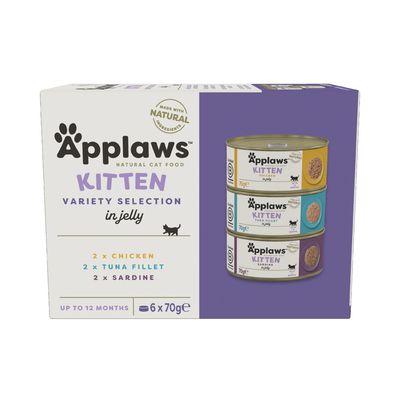 Megapakiet Applaws Kitten w galarecie, 24 x 70 g