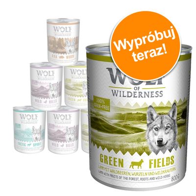 Mieszany pakiet próbny Wolf of Wilderness Adult
