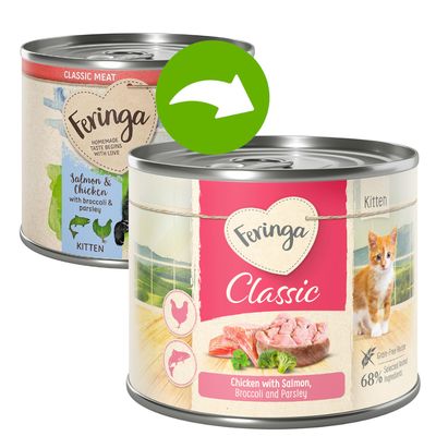 Feringa Classic Meat Menu Kitten, 6 x 200 g