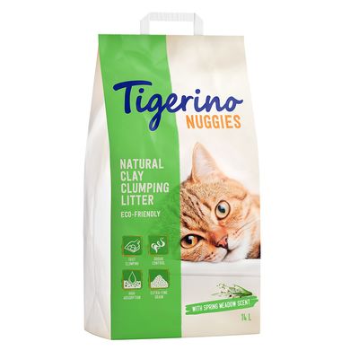 Tigerino Nuggies, żwirek dla kota - zapach wiosennej łąki