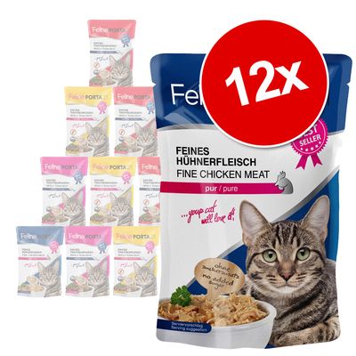 Pakiet Feline Porta 21 w saszetkach 12 x 100 g