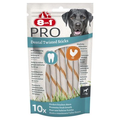 8in1 Pro Dental Twisted Sticks, kurczak
