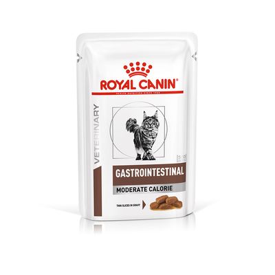 Royal Canin Veterinary Feline Gastrointestinal Moderate Calorie, w sosie