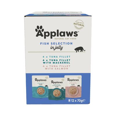 Pakiet próbny Applaws w galarecie, 12 x 70 g