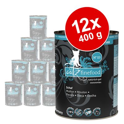 catz finefood Purrrr w puszkach, 12 x 400 g / 375 g