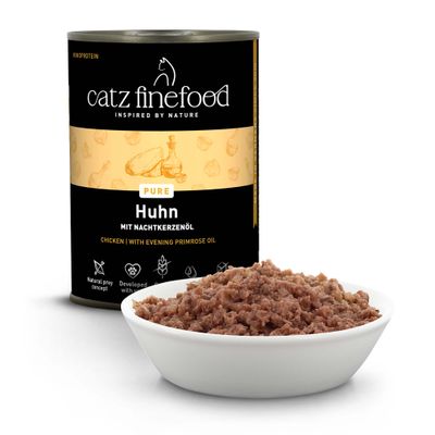catz finefood Pure w puszkach, 12 x 400 g / 375 g