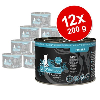 catz finefood Purrrr w puszkach, 12 x 200 g / 190 g