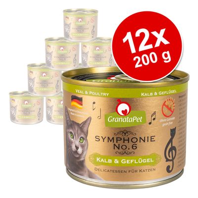 Pakiet GranataPet Symphonie, 12 x 200 g