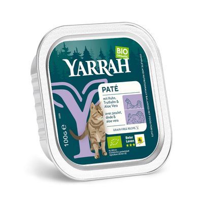 Yarrah Bio Pâté, 6 x 100 g