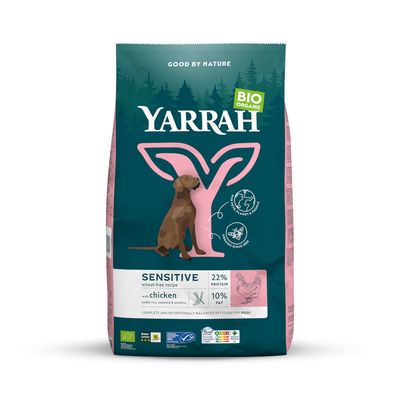 Yarrah Bio Sensitive z biokurczakiem i bioryżem