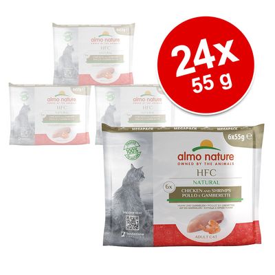 Megapakiet Almo Nature HFC, 24 x 55 g