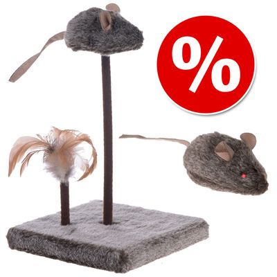 Wild Mouse zestaw interaktywnych zabawek dla kota