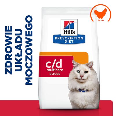 Hill's Prescription Diet c/d Multicare Stress Urinary Care z kurczakiem