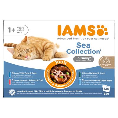IAMS Advanced Nutrition Adult, rybne smaki
