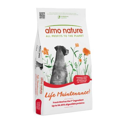 Almo Nature Adult Large, wołowina z ryżem
