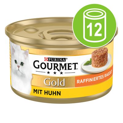 Gourmet Gold Ragout, w sosie, 12 x 85 g