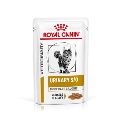 Royal Canin Veterinary Feline Urinary S/O Moderate Calorie w sosie