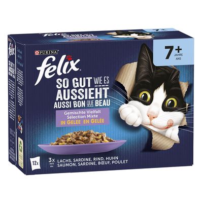 Felix Senior, w galarecie, So gut wie es aussieht, 12 x 85 g