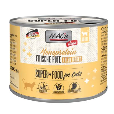 MAC´s Cat Mono Sensitive karma dla kota, 6 x 200 g