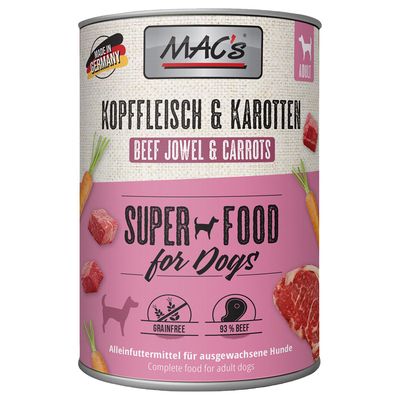 MAC's Adult Superfood, 6 x 400 g