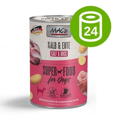 Korzystny pakiet MAC's Adult Superfood, 24 x 400 g