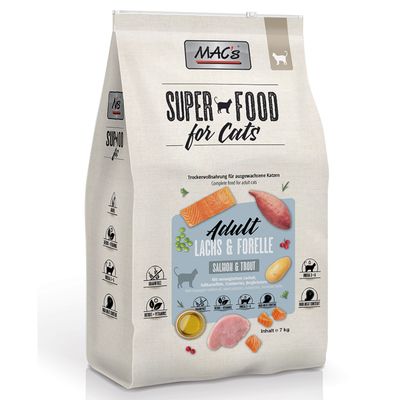MAC's Superfood for Cats Adult, łosoś i pstrąg