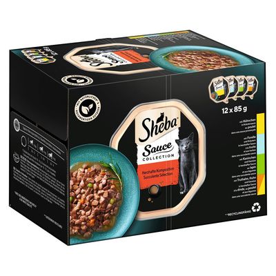 Pakiet próbny Sheba tacki, 12 x 85 g