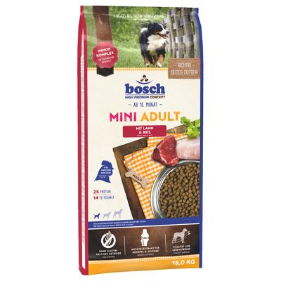 bosch Adult Mini Lamb & Rice, jagnięcina i ryż