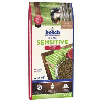 bosch Sensitive, jagnięcina i ryż