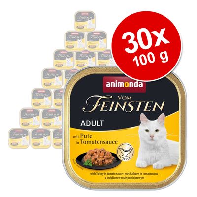 Megapakiet animonda vom Feinsten Adult NoGrain w sosie, 30 x 100 g