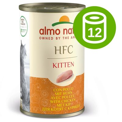 Almo Nature Classic HFC Kitten, 12 x 140 g
