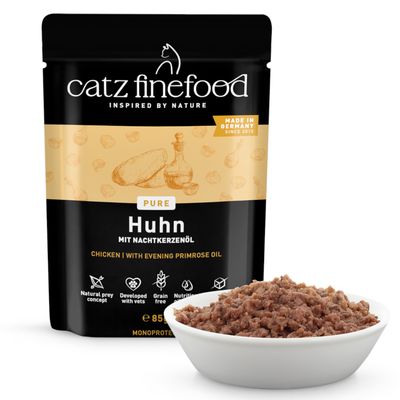 Korzystny pakiet catz finefood Pure w saszetkach, 16 x 85 g