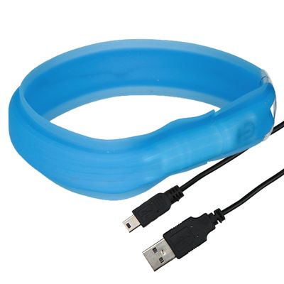Obroża LED Trixie USB Flash, długa sierść