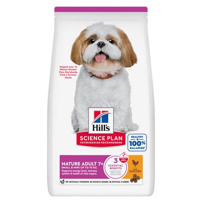Hill's Science Plan Mature Adult 7+ Small & Mini, kurczak