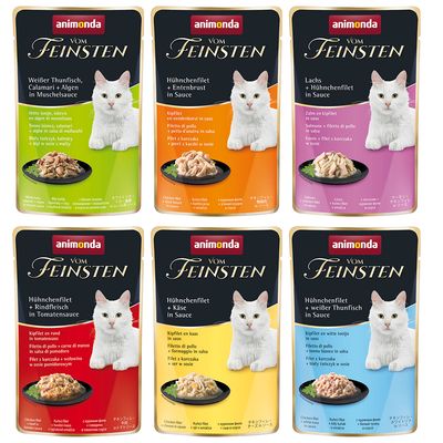 animonda vom Feinsten Adult w saszetkach, 18 x 50 g