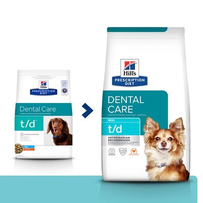 Hill's Prescription Diet t/d Dental Care Mini z kurczakiem