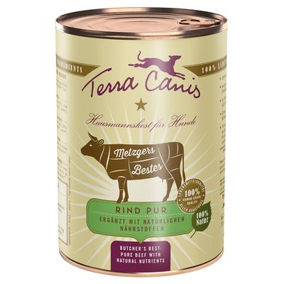 Terra Canis Metzgers Bestes, 6 x 400 g