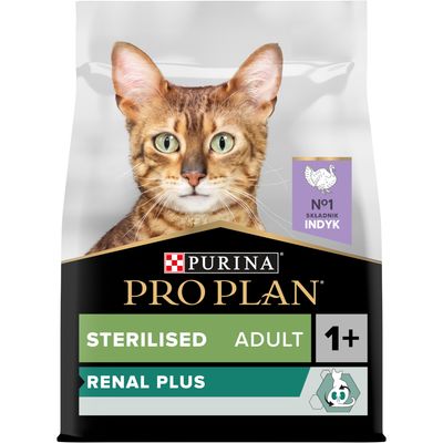 PURINA PRO PLAN Sterilised Adult Renal Plus, indyk