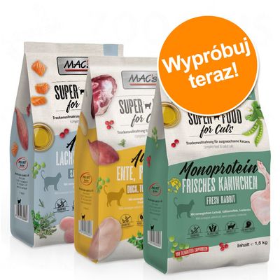 Mieszany pakiet próbny Mac’s Cat, 3 x 1,5 kg