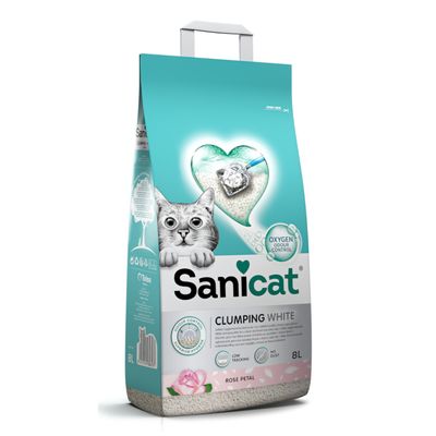 Sanicat Clumping White Rose żwirek zbrylający się