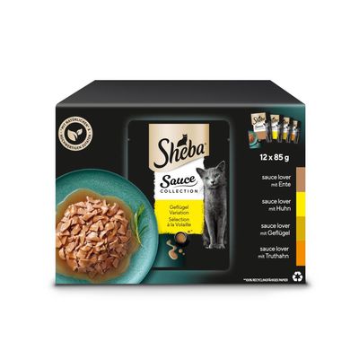Pakiet mieszany Sheba Selection, 12 x 85 g